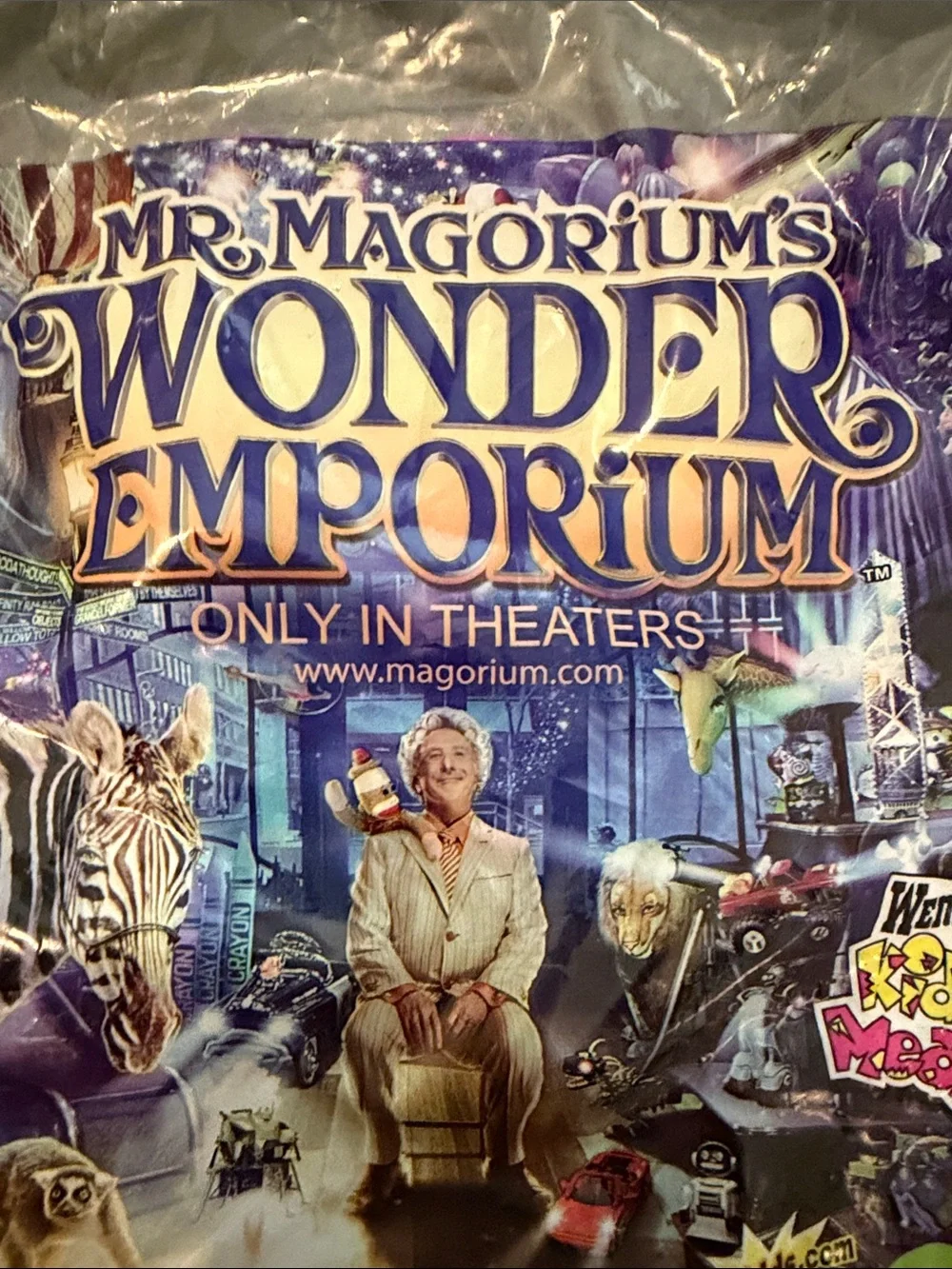 NEW🤩2007 Wendy's Kids Meal Mr. Magorium's Wonder Emporium Green Photo Frame